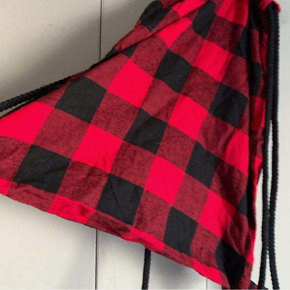 WONDERSHOP Women's Buffalo Plaid 3pc Pajama Shorts Set L - Picture 9 of 10